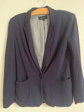 Navy  blue MNG Basics blazer
